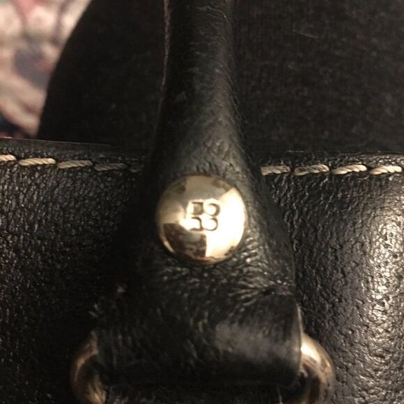 KATE SPADE NEW YORK Wellesley Kory Black Leather Open Top Work Tote Bag - Picture 5 of 7